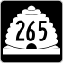 State Route 265 marker